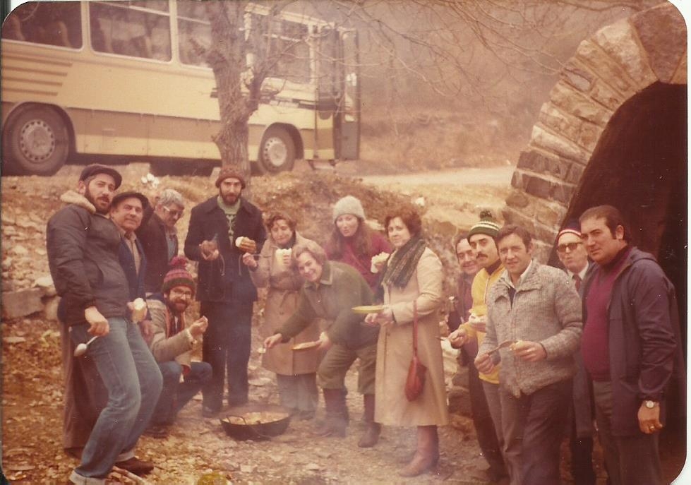 EstebanOrta_Excursión al Moncayo. Santo Tomás. 1981